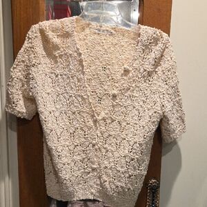 Vintage Moi  Crochet Cardigan